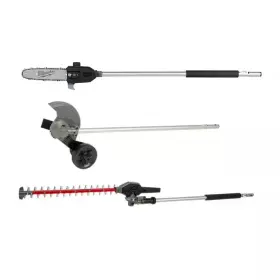 Milwaukee 744110848151 M18 Fuel Quik-lok 10 Inch Pole Saw Attachment 8 Edger And Hedge T