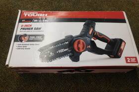 Mini Chainsaw 195532001165 20-volt 6-inch With Battery And Charger Ht13-401-003-03