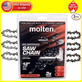 Molten. Mc124345 Dewalt 12 Inch Chainsaw Chain Fits Saw 20v Max