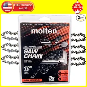 Mc124345 Molten. Dewalt 12 Inch Chainsaw Chain Fits Saw 20v Max