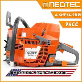 Neotec 037936955890 94cc Chainsaw Gas Power Head Compatible With Husqvarna 394xp 395xp Milling Tree