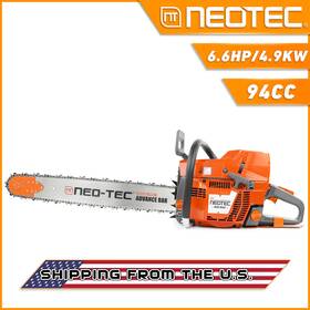 Neotec 768510316539 94cc Gas Chainsaw With 28ftft Guide Bar Chain Compatible Husqvarna 394 395xp