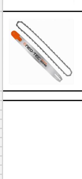 Neotec Ns892v 28 Inch Bar And Chain For