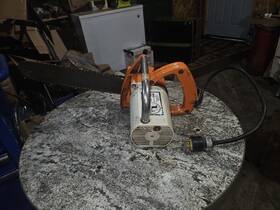 Niagra 54230 Vintage 12 Inch Electric Chainsaw Collector Made In Wisconsin Clean Saw
