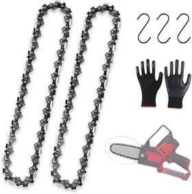 Niubgoner 313051541591 6 Inch Chainsaw Chain For Milwaukee 2527-20 M12 Fuel Hatchet Pruning Saw Repl