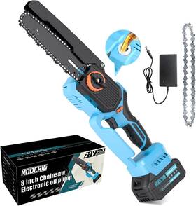 Nodcrig Cx-dlj-04 Mini Chainsaw 8 Inch Cordless Chain-saw Tool Set Brushless 1x 4.0ah