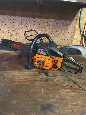 Olympic 355af Olympyk Chainsaw Broken Recoil Untested For Parts Or Repair Free Shipping