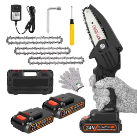 Mc-mp-24v4in Oneleaf Cordless Upgrade With 3 Chain 24v Strong Power 2 Batteries And Charger P