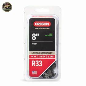 Oregon 036577644859 R33 Polesaw Chain 8 Inch Bar Compatible With Major Brands