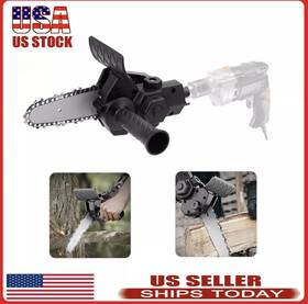 Paddsun 880429809367 6 Inch Electric Drill Modified To Chainsaw Saw Power Tool Attachments