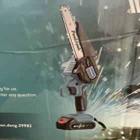 Peektook-direct 445029668689 Mini Chainsaw Cordless 6inch Chain Saw Electric Battery