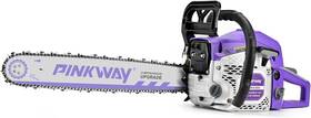 Pinkway 810147643301 2-cycle 63cc Chainsaw Saw Gas Powered 20 Inch Chain Saws Cordless Petrol Hand