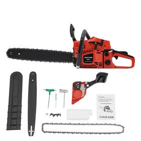 Poggyyi 736963674964 20 Inch Gas Chainsaw 58cc 2 Stroke Gasoline Engine Handheld Cordles