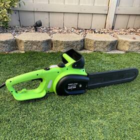 Portland 841821003043 14 Inches Handheld Corded Electric Wood Cutter Chainsaw
