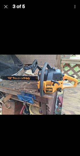 Poulan 262-pro 262 Pro 42cc 18 Inch Gas Chainsaw Auto Chain Oiler Two-handed Grip Carry Case