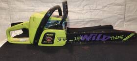 Poulan Wood Shark P3314ws Wild Thing 18 Inch Chainsaw 40cc Parts Or Not Working Condition