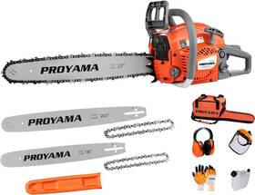 Proyama 696177979739 58cc 2-cycle Gas Powered Chainsaw 16-inch Top Handle Chain Saw Gasoli