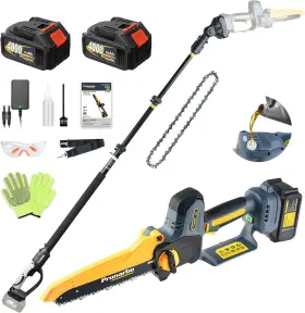Pr-e8 Prunarbo 2in1 Mini Chainsaw 8 Inch Cordless Electric Saw Pole For Makita Pr-e8-set
