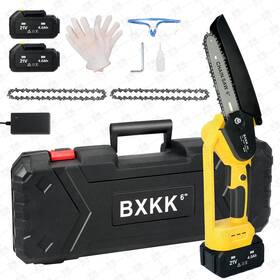 Purcoco 786731182566 6 Inch Mini Chainsaw Chain Cordless Saw Brushless Electric Handhe