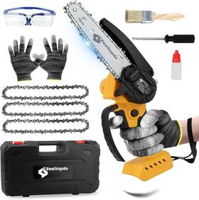 Realtopdo 313090389352 6 In Chainsaw Compatible With Dewalt Battery 20v - Mini Electric Cordless Brushl