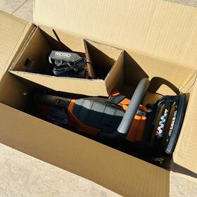 Ridgid R01101k Chainsaw 12 Inch 18v Brushless Automatic Chain Oiler With 6ah Battery Charger