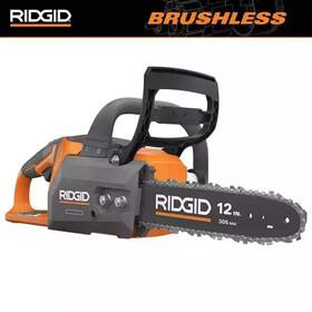 Ridgid R01101vnm New Open Box 12 Inch 18v Cordless Chainsaw Free Us Shipping