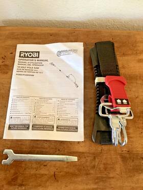 Ryobi 099988002036 Pole Saw Shoulder Strap Quick Disconnect Manual New