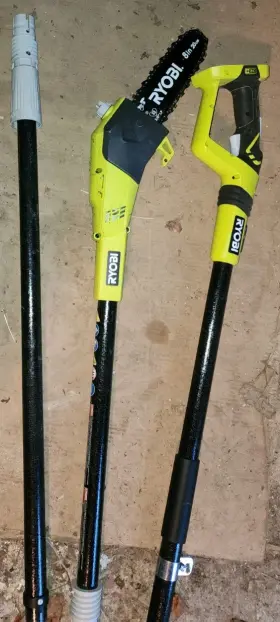 Ryobi 445010234282 One 18v 8 Inch Cordless Oil-free Pole Saw Tool Only