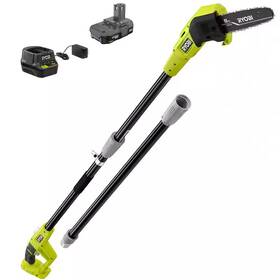 Ryobi 445018426436 One 18v 8 Inch Cordless Oil-free Pole Saw With 1.5 Ah Battery And Charger
