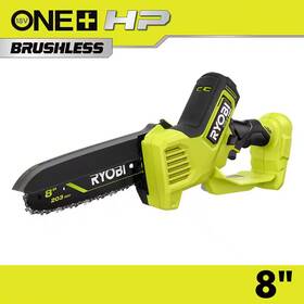Ryobi 726084154254 One Hp 18v Brushless 8 In Battery Compact Pruning Mini Chainsaw Tool Only
