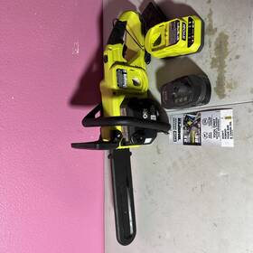 Ryobi P2507vnm See Description One Hp Whisper 18 V Brushless Chainsaw P2507