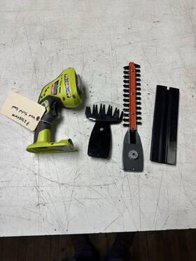 Ryobi P2908vnm One 18v Cordless Grass Shear And Shrubber Trimmer Tool Only