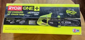 P543 Ryobi One Cordless 18v Chainsaw 10 Inch Lithium Battery And Charger New