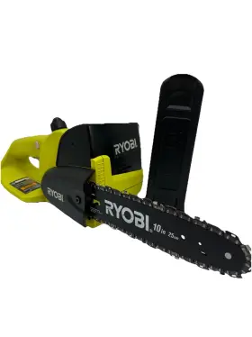 P545 Ryobi 10 In Cordless Electric Chainsaw 18v. Tool Only B7