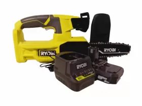 P5452btl Ryobi One 18v 8 Inch Cordless Pruning Chainsaw With Battery And Charger