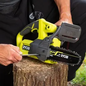 R18chs20 Ryobi One 18v Cordless 8 Inch 20cm Pruning Chainsaw - Tool Only
