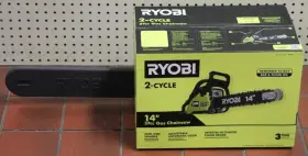 Ry3714vnm Ryobi New - Ry3714 14 Inch 2-cycle 37cc Gas Chainsaw