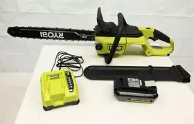 Ry405011vnm Ryobi 40v Hp Brushless 20 Inch Battery Chainsaw Tool-only Used