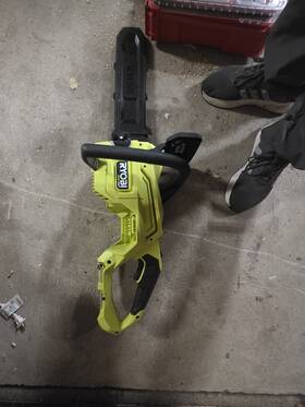 Ryobi Ry40hpcwo2 Cordless Battery Chainsaw