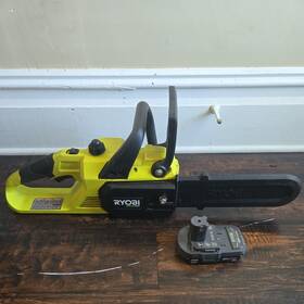 Ryobi Ryp2502btl P2502 One Hp Brushless 18v Cordless 10 Inch Chainsaw With Battery No Charger