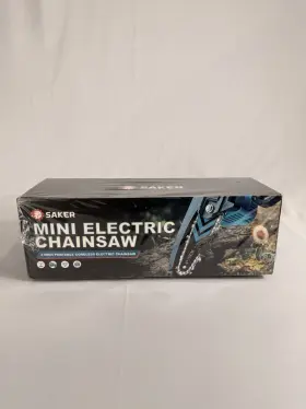 X002wbb8a7 Saker Mini Electric Chainsaw Cordless Rechargeable 4 Inch Lightweight Portable