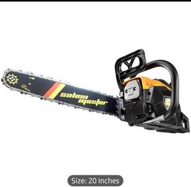 Salem Master 5518-h Gas Chainsaw 20 Inch Low Kickback Black/yellow Metal Plastic