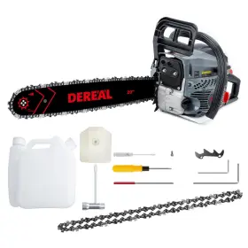 Salem Master 810147645695 Gas Chainsaws 62cc 20 Inch Chains 2 Petrol Handheld Cordless Chainsaw 3.4hp