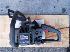 Sears 358.351142 Craftsman 14in 2.2 Chainsaw Parts Or Repair Saw