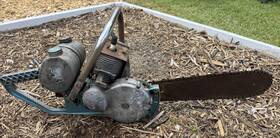Sears 917.6004 Vintage David Bradley Chainsaw Parts Only/non Working