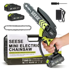 69e40b8bb5b21094af055a75 Seese 6 Inch Mini Chainsaw Cordless Home Garden Electric 950w Pure Copper
