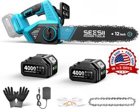 Seesii 313095381351 Motosierra Electrica Inalambrica 12ftft 1200w Cortadora De Arboles Y Ramas New