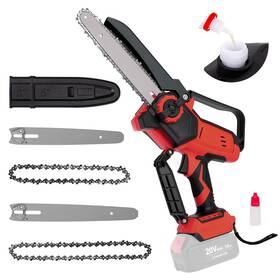 Semoxbit Tl314c1-se Mini Cordless Chainsaw For Milwaukee M18 Battery 6 Inch And 8 Electric Bat