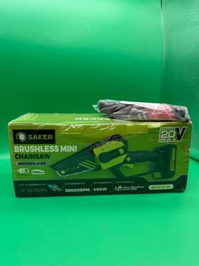 Sk Sk1804e-bl Saker Multifunctional Brushless Mini Chainsaw 20v 400w 30000 Rpm