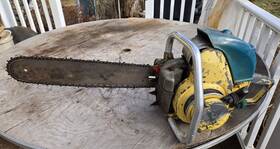 Solo 60126 Vintage 626 Chainsaw Runs See Video Read